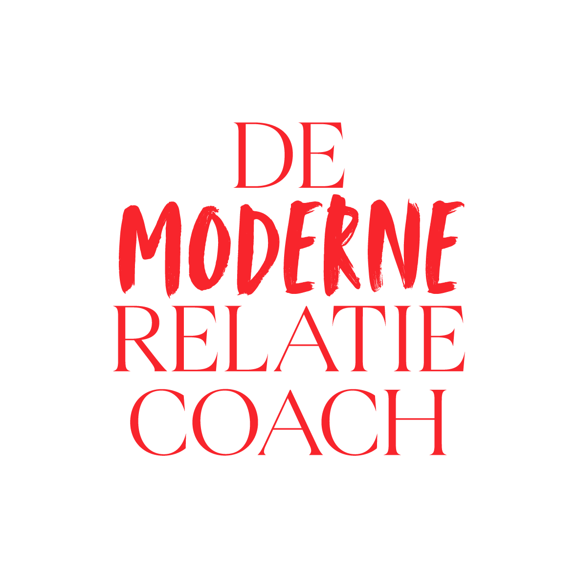 De moderne relatiecoach logo